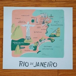 Rifle Paper Co. Rio de Janeiro Print